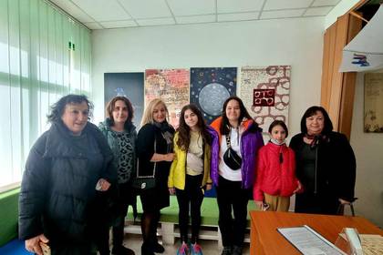 Откриване на изложба за глаголицата в Огулин, с гости ученици от Петрич